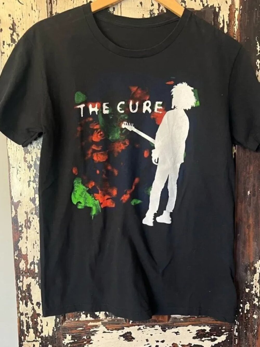 THE CURE Robert Smith Graphic Black T-Shirt